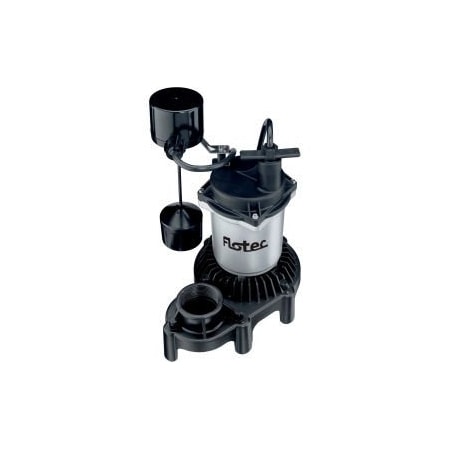 Pentair Flotec Flotec Submersible Thermoplastic Sump Pump 1/3 HP, Vertical Switch FPZS33V